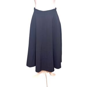 Cartonnier Anthro Navy Full Circle Midi Skirt 4